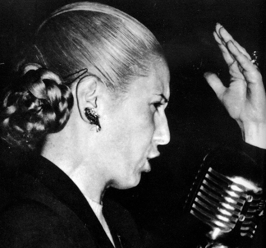 Homenaje a Eva Duarte de Perón