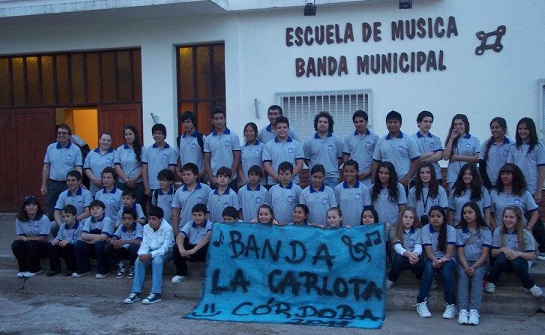 Capacitación internacional de alumnos de la Banda