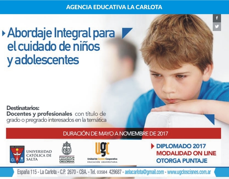 Agencia Educativa inscribe para cursar diplomado en cuidado de niños y adolescentes