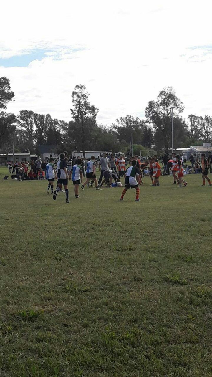 300 chicos en Encuentro de rugby