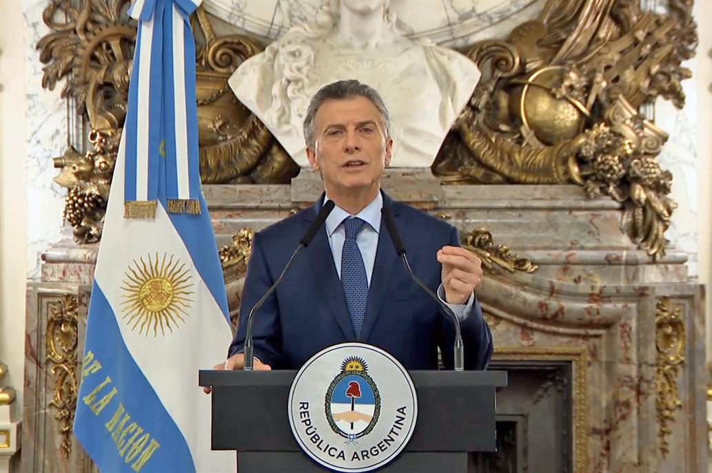 El discurso de Mauricio Macri: «A los que exportan les vamos a pedir un aporte mayor; es una emergencia»