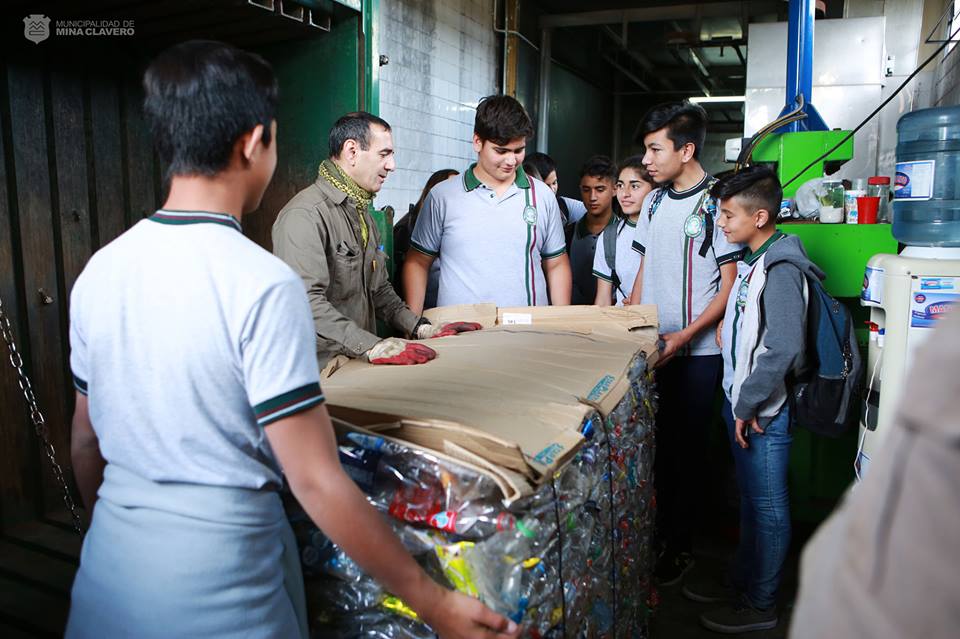 La planta de reciclaje de  Mina Clavero  ya recuperó más de 30 toneladas de residuos