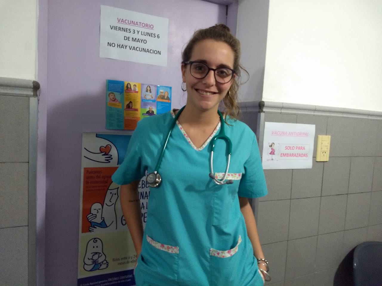 La médica Laboulayense Julieta Schlegel detectó un paciente con rubéola y el caso se hizo nacional