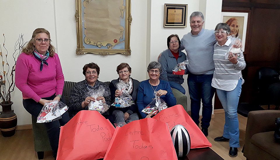 Acción solidaria del taller comunitario “Entre Todas Podemos”
